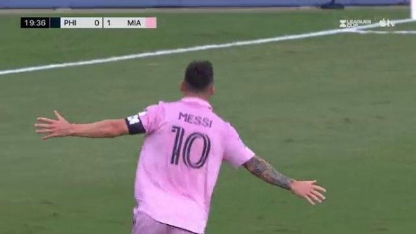 MLS, record goal from 32 meters for Messi: The “Pulce” had never scored from such a long distance