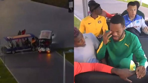 World Athletics Championships, accident between two golf carts: a Jamaican athlete and a volunteer were injured